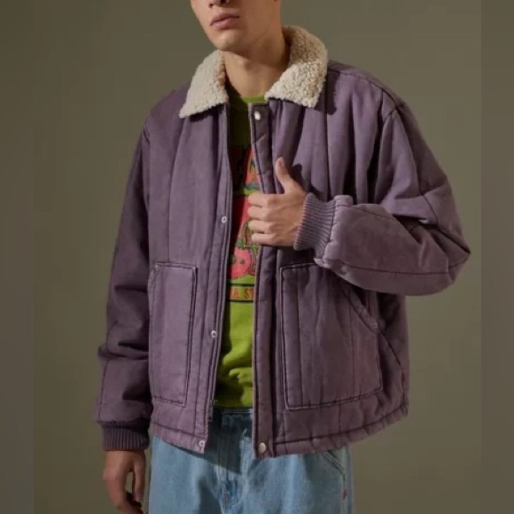 BDG UO Quilted Canvas Work Modern Utility Jacket